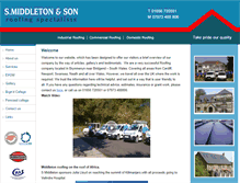 Tablet Screenshot of middletonroofing.co.uk